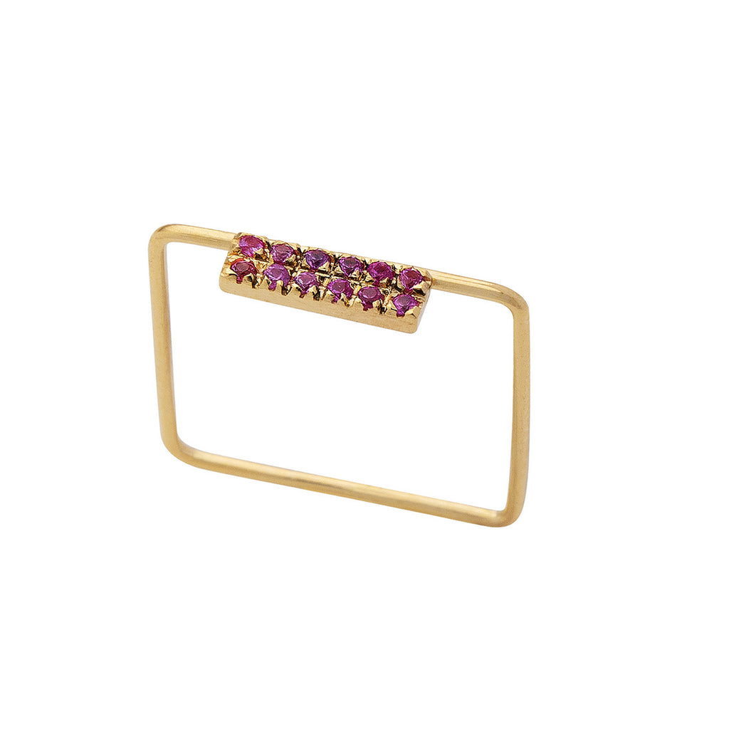 Golden Rectangle Rings