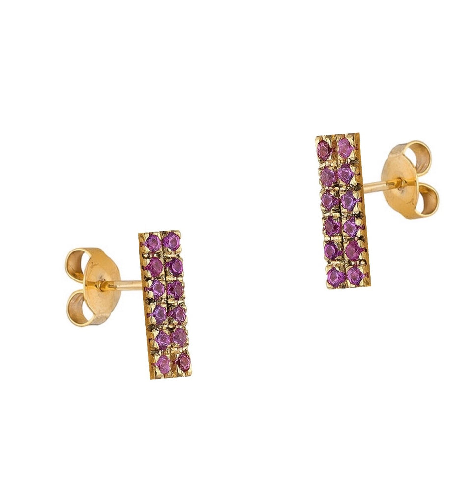 Golden Rectangle Earrings