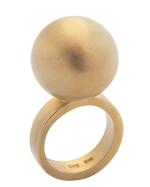 Gold-plated Silver Sphere Medium