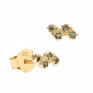 Little Zig Zag Diamond Earrings