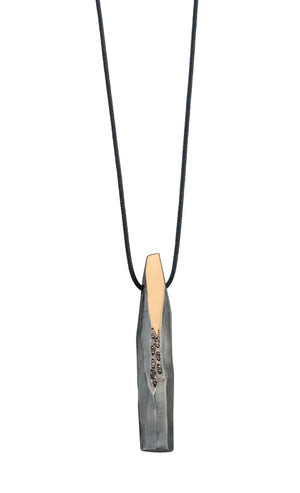 Multi Faceted Diamond Necklace