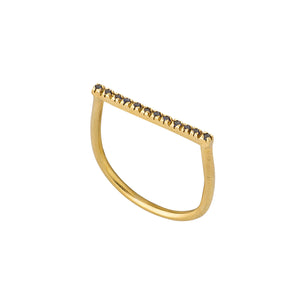 Golden Barrel Ring