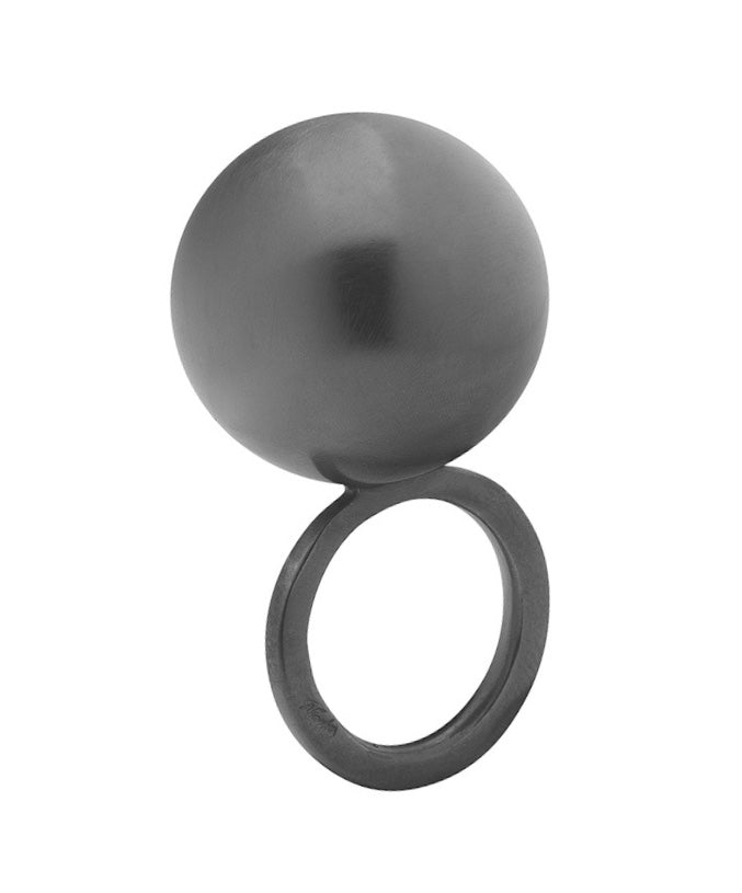 Silver Oxidized Sphere
